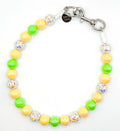 Lemon-Lime Fiesta! Beaded Collar