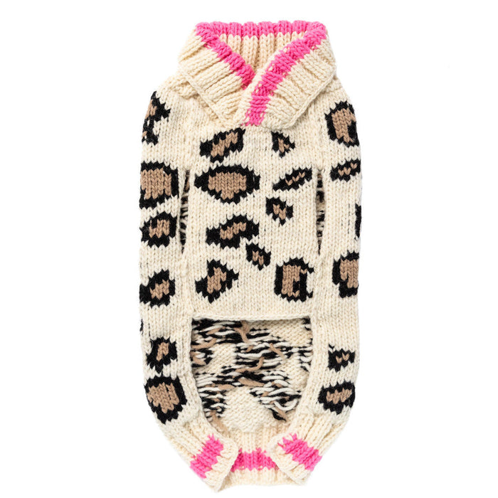 Leopard Print Dog Sweater