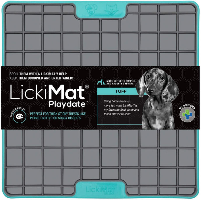 LickiMat Playdate Tuff - For Strong Chewers - Posh Puppy Boutique