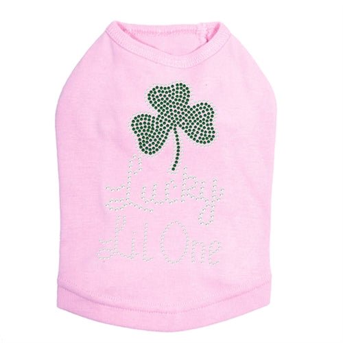 Lucky Lil One Rhinestone Dog Tank - Many Colors - Posh Puppy Boutique