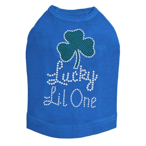 Lucky Lil One Rhinestone Dog Tank - Many Colors - Posh Puppy Boutique