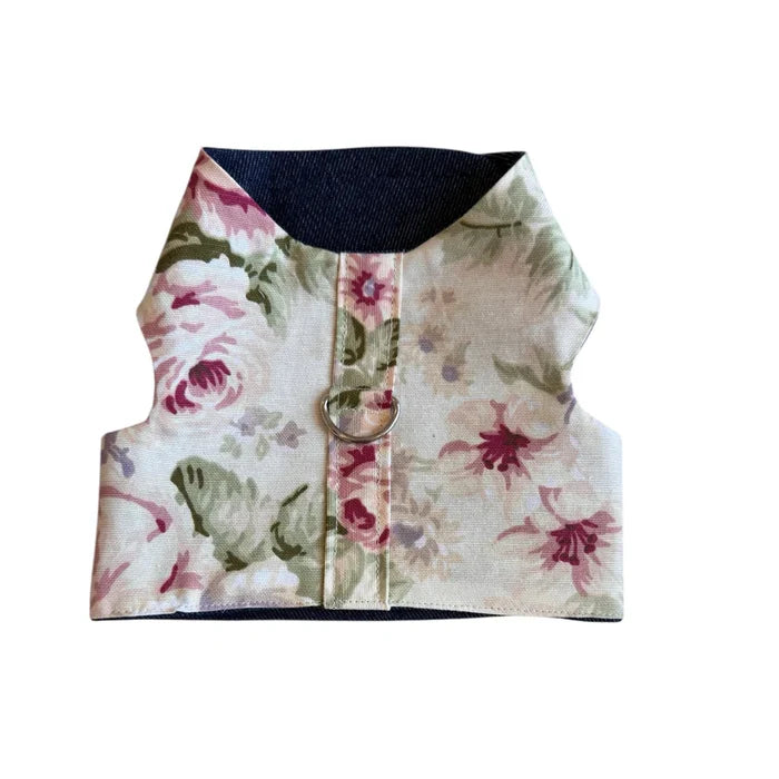 Luxury Floral Harness in Cream