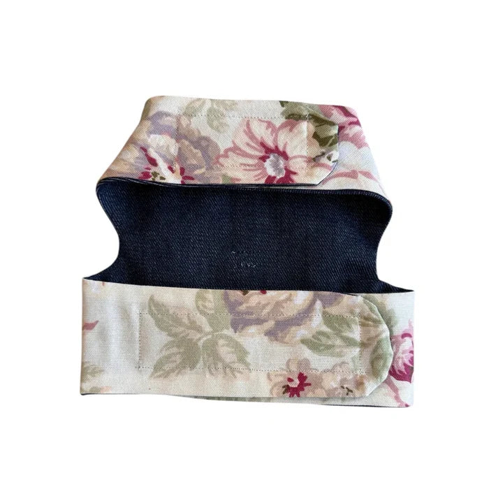 Luxury Floral Harness in Cream