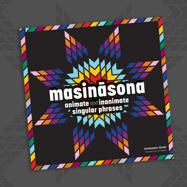 masinasona animate and inanimate singular phrases. ininimowin (Cree) Swampy Cree “N” Dialect.