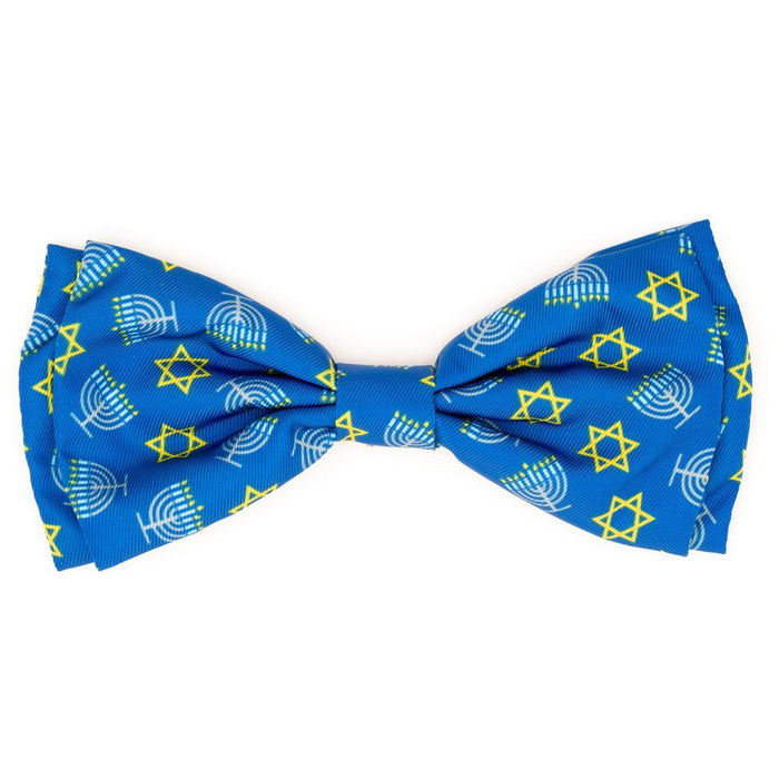 Menorah Bow Tie - Posh Puppy Boutique