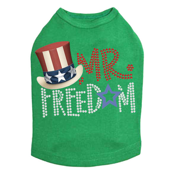 Mr. Freedom Rhinestone Tank in Many Colors