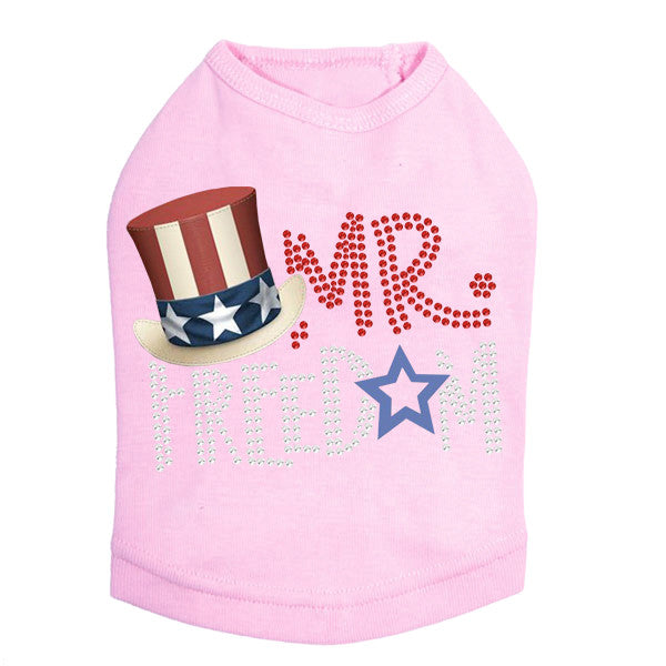Mr. Freedom Rhinestone Tank in Many Colors