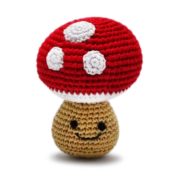 Mushroom Knit Toy - Posh Puppy Boutique