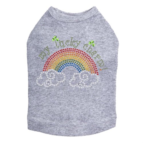 My Lucky Charm Rhinestone Dog Tank - Many Colors - Posh Puppy Boutique
