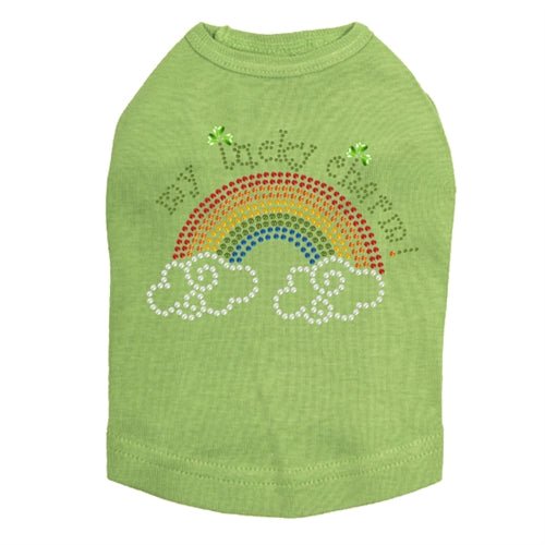 My Lucky Charm Rhinestone Dog Tank - Many Colors - Posh Puppy Boutique