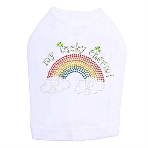My Lucky Charm Rhinestone Dog Tank - Many Colors - Posh Puppy Boutique