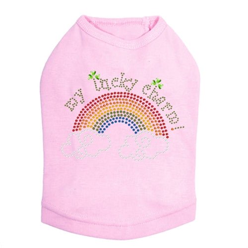 My Lucky Charm Rhinestone Dog Tank - Many Colors - Posh Puppy Boutique