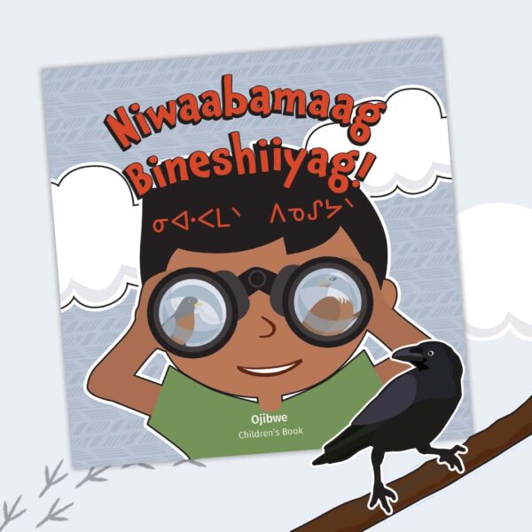 Niwaabamaag Bineshiiyag! (Ojibwe) / I See Birds!