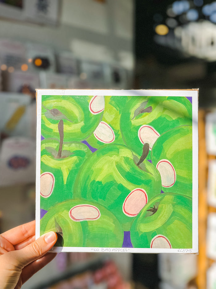 No Bad Apples Art Print