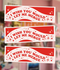 One Wish Halloween Magnetic Bumper Sticker