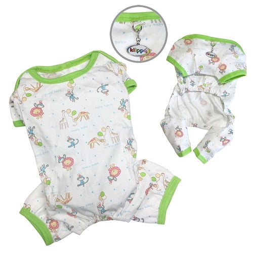 Party Animals Knit Cotton Pajamas - Posh Puppy Boutique