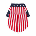 Patriotic Stars and Stripes Dog Shirt