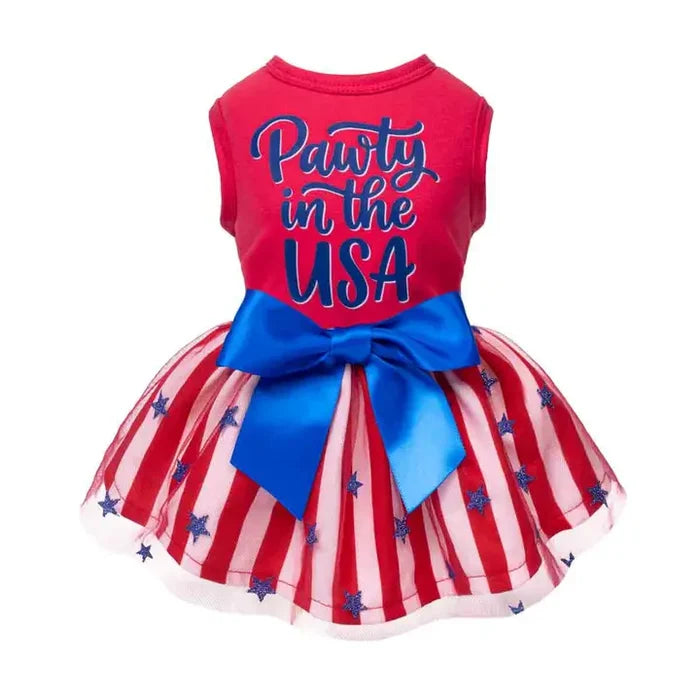 Pawty in the USA Dog Dress