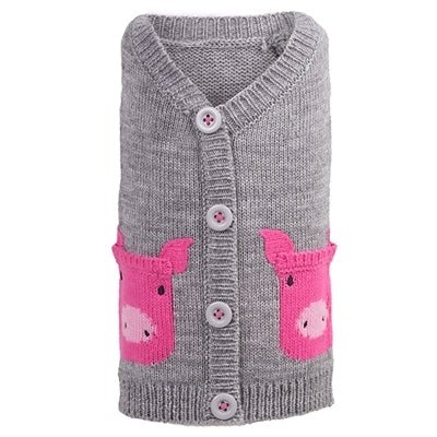 Pig Cardigan - Posh Puppy Boutique