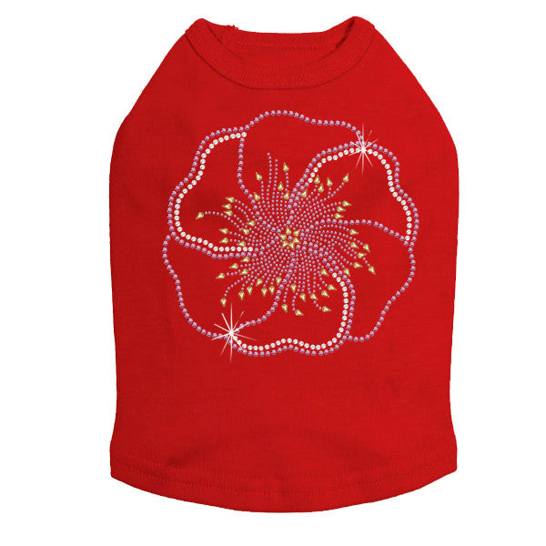 Pink Poppy Rhinestone Tank- Many Colors