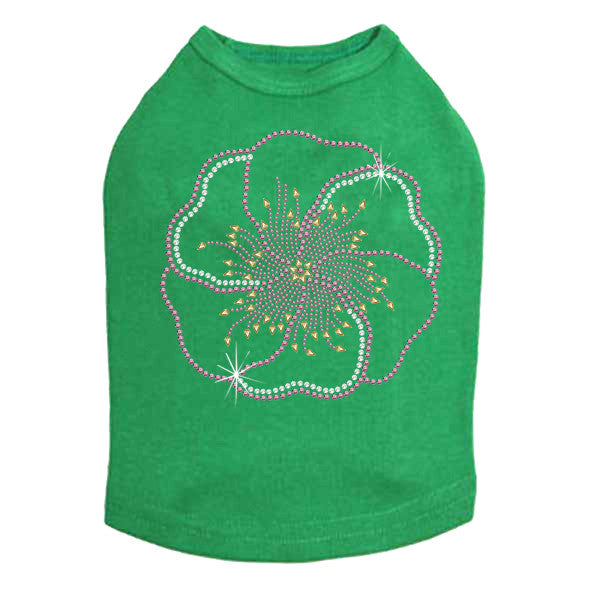 Pink Poppy Rhinestone Tank- Many Colors