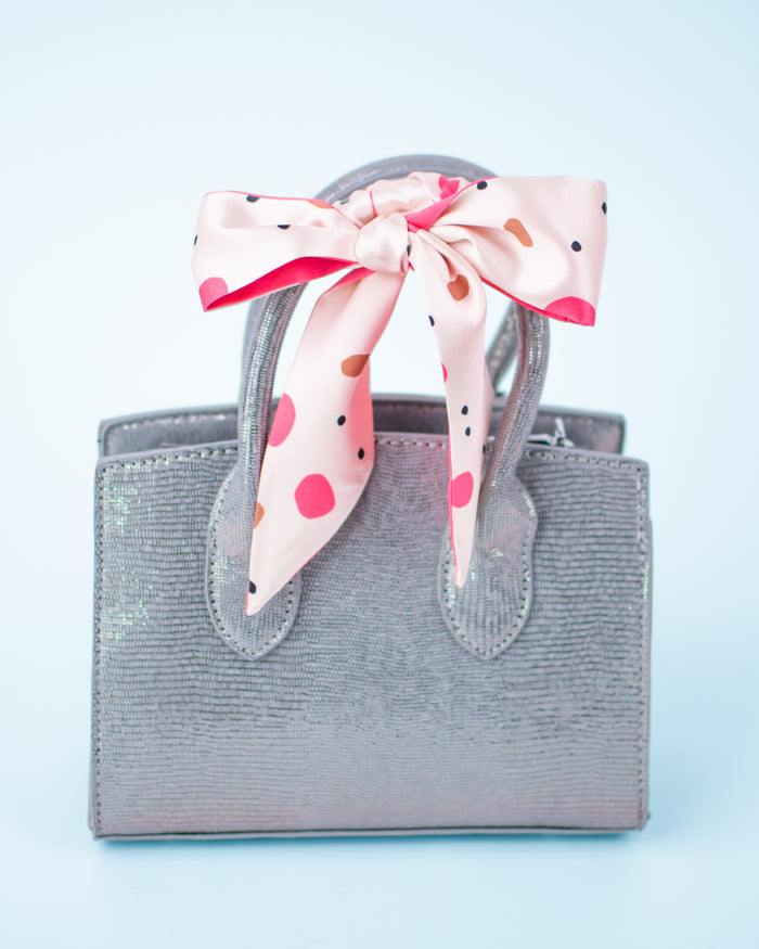 Pretty Tough in Pink Skinny Scarf
