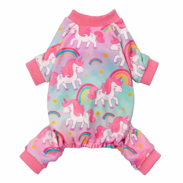 Rainbow Unicorn Dog Pajamas