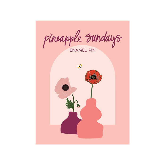 Red Poppy Pin - 1