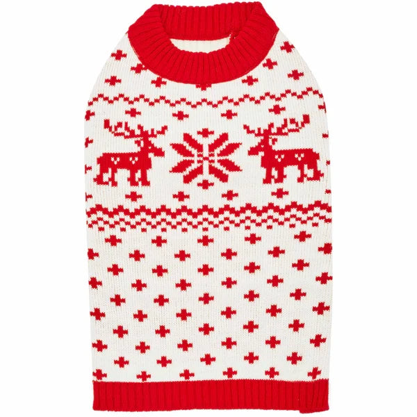 Reindeer and Snowflake Sweater