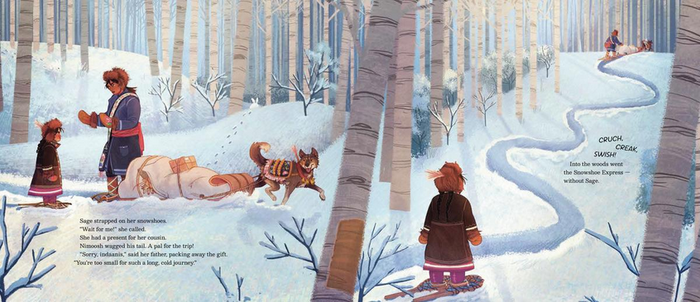 Sage and the Snowshoe Express. Sage and the Snowshoe Express series 1. (HC)