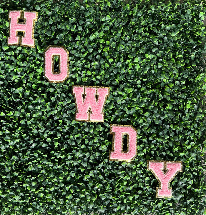 Self-Adhesive Word Patches