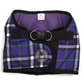 Sidekick Printed Plaid Harness in Purple - Posh Puppy Boutique