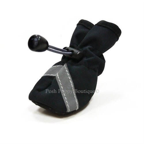 Slip On Paws Booties Shoes in Black - Posh Puppy Boutique