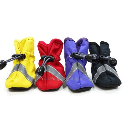 Slip On Paws Booties Shoes in Black - Posh Puppy Boutique