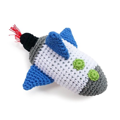 Space Ship Plush Toy - Posh Puppy Boutique