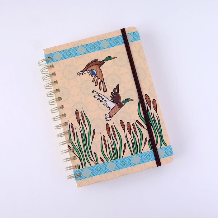 Spiral Journal "Mallards" by Storm Angeconeb