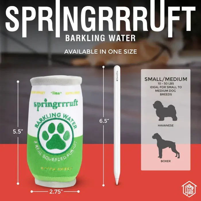 Springrrruft Barkling Water Lime Toy