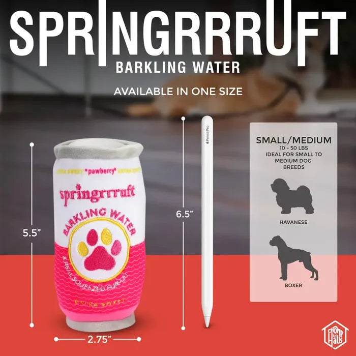 Springrrruft Barkling Water Pawberry Toy