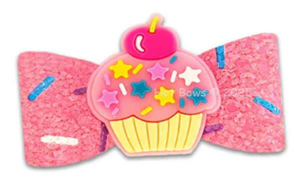 Sprinkles & Cream Hair Bow