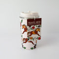 Stainless Steel Travel Mug "Horses" by Storm Angeconeb