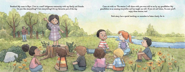 Storyteller Skye : Teachings from My Ojibway Grandfather (HC)