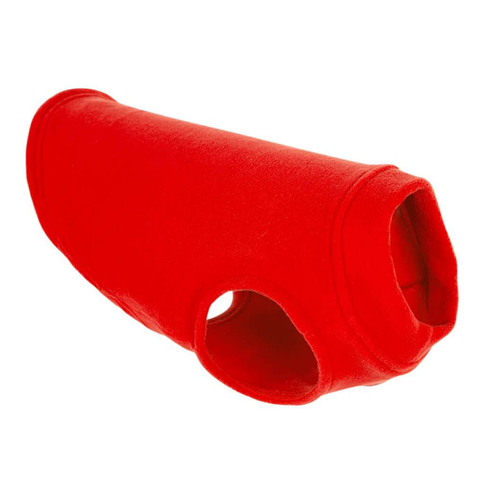 Stretch Fleece Vest For Small and Big Dogs in Red