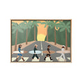 Surfer Beatles Abbey Road Print - 1