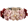 Susan Lanci Autumn Rosewood Spice Bouquet Collar - Posh Puppy Boutique