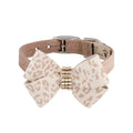 Susan Lanci Baby Cheetah with Gold Giltmore Nouveau Bow Collar