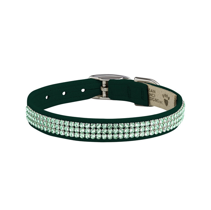 Susan Lanci Chrysolite 3 Row Giltmore Collar in Many Colors