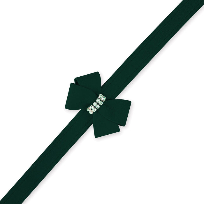 Susan Lanci Chrysolite Giltmore Nouveau Bow Leash in Many Colors