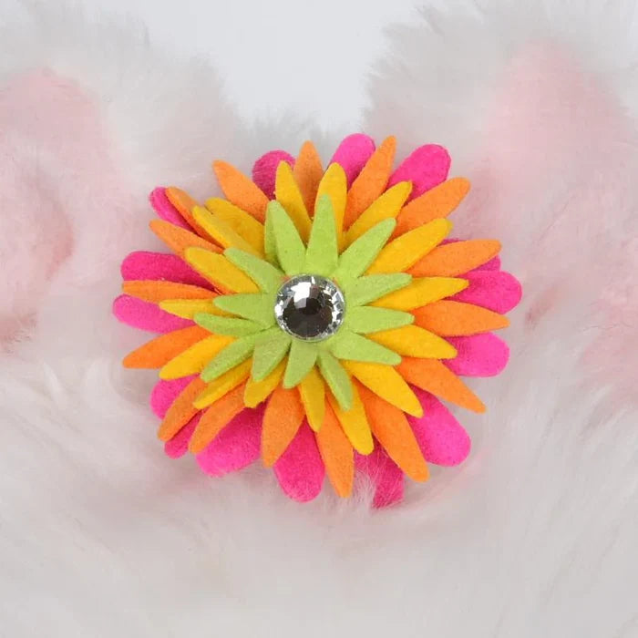 Susan Lanci Island Flower Collection Hair Bow
