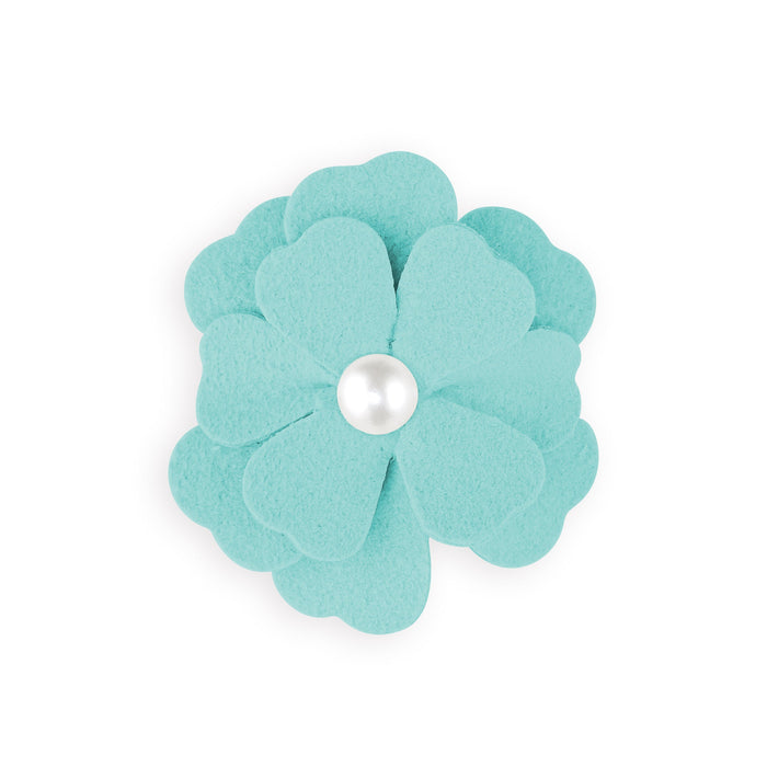 Susan Lanci Pearl 2 Layer Tinkies Garden Flower Hair Bow in Many Colors