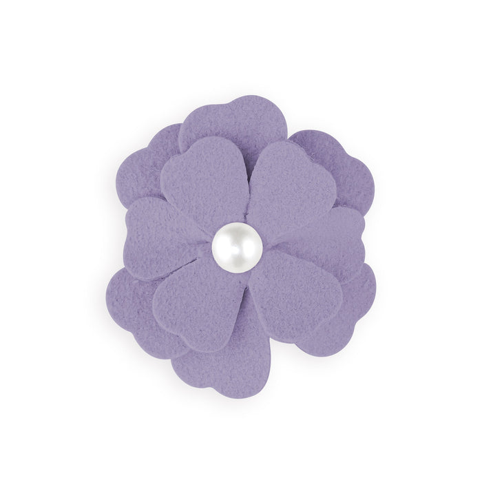 Susan Lanci Pearl 2 Layer Tinkies Garden Flower Hair Bow in Many Colors